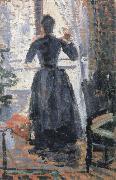 unknow artist woman at the window Spain oil painting artist